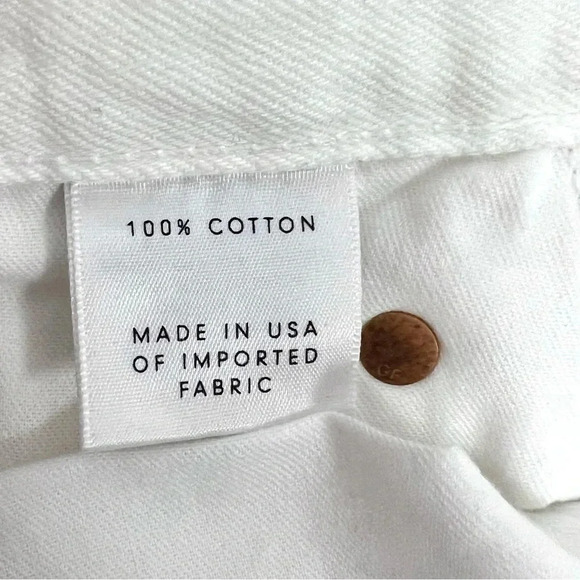 GRLFRND Karolina White Flag High Rise Rigid Denim
Skinny Ankle Jeans Size 26 - Picture 11 of 11